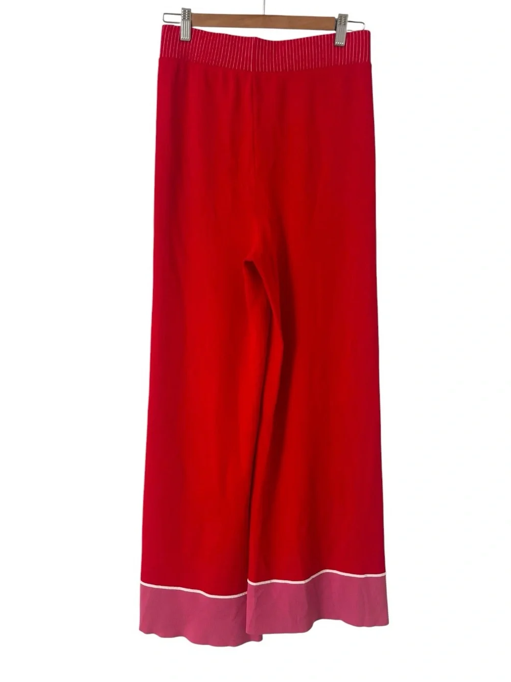 Free People Sunday Flair Knit Wide Leg Pants